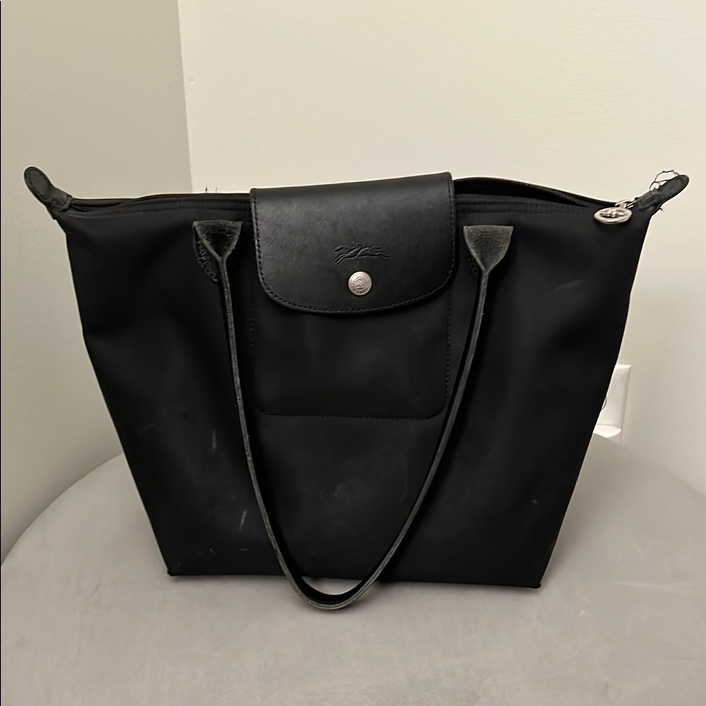 Longchamp Black Tote Bag